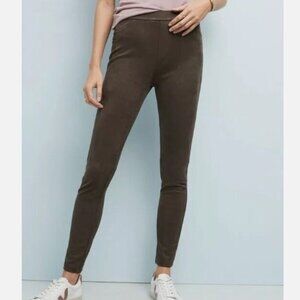 Anthropologie Faux Suede Leggings Brown By Sanctuary Sz L